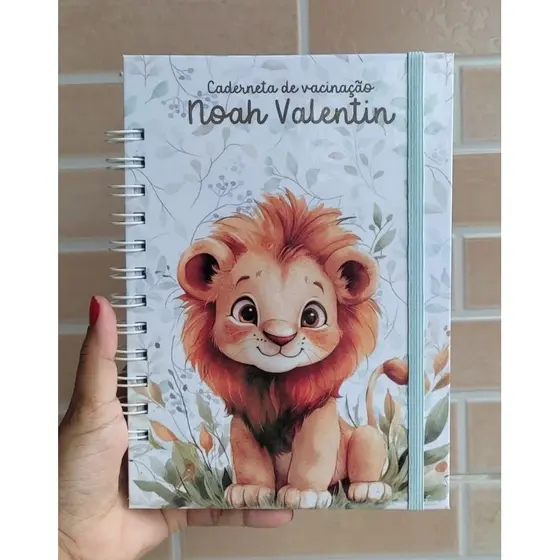 Caderneta de Vacina | Caderneta Personalizada | Caderno de vacina personalizado | Caderneta de Vacinação Personalizada