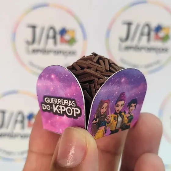 Forminha De Brigadeiro Guerreiras Do Kpop, Huntrix