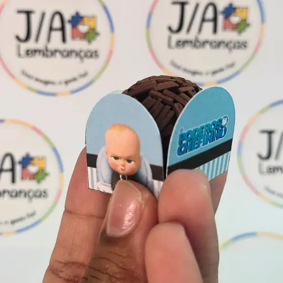 Forminha De Brigadeiro O Poderoso Chefinho