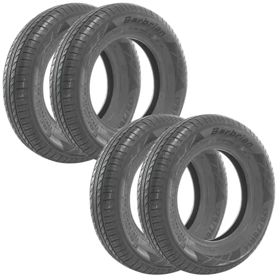 Jogo 4 Pneus 175/75 R14 Barbrian Forward 86T Aro 14 Novos