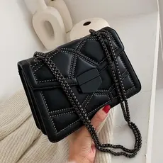 SHUJIN 2020 Rebite Cadeia Pequenos Sacos Crossbody Para As Mulheres 2020 Ombro Messenger Bag Lady Bolsas De Luxo Da Moda