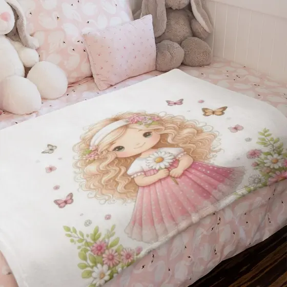 Coberta Personalizada Com Nome Mini Manta ao Queen Escolha a Sua