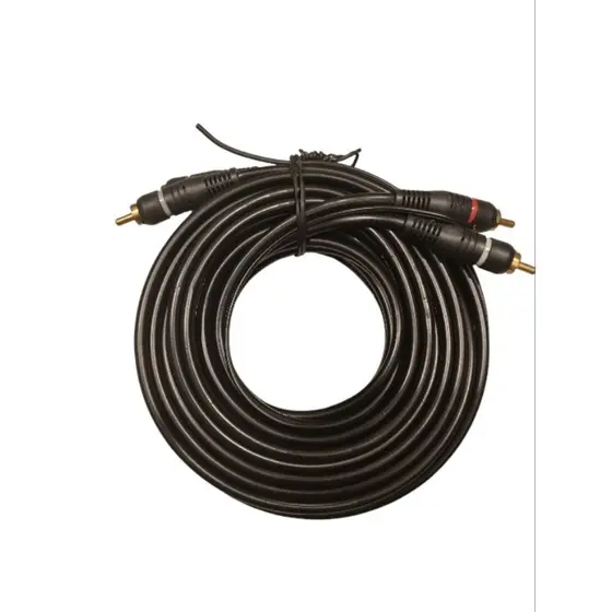 Cabo RCA Som Automotivo 5 mertos 5M Preto