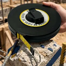 Trena Métrica em Fibra de Vidro Profissional Precisa 10 ou 20 metros