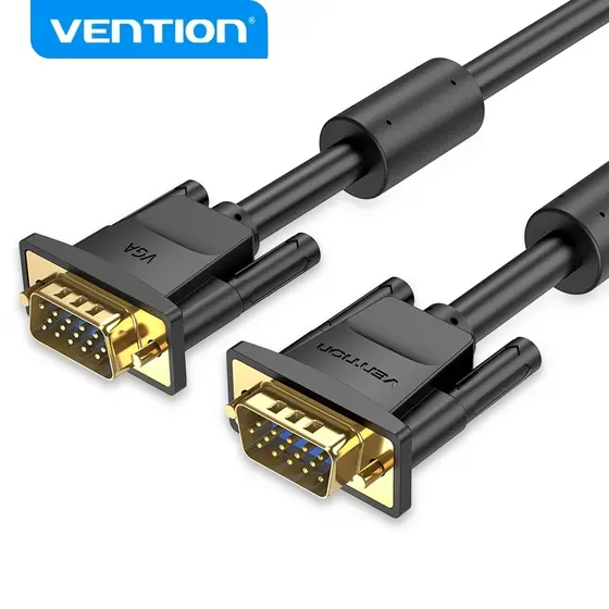 Vention Cabo VGA 1080P HD 15PIN Macho Para Adaptador Conversor PC Laptop TV Porjector