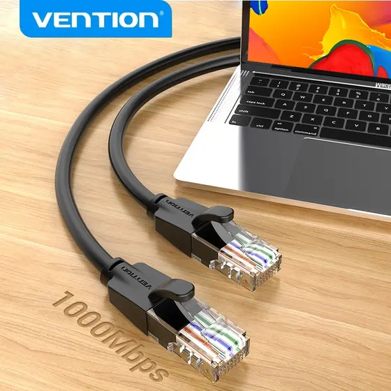 VENTION Cabo Ethernet Utp Rj45 Cat6 Alta Velocidade 8P8C Homologado Anatel 1m 2m 3m 5m