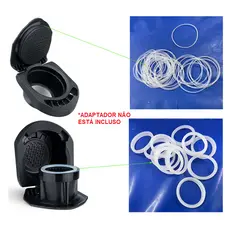 Borracha Anel de Vedação para Adaptador Cafeteira Dolce Gusto Café Reutilizável Cápsula