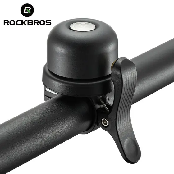Bicicleta De Cobre ROCKBROS Sino À Prova D'água High Decibel Handlebar Horn Anti-Furto Segurança Air Tag