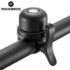 Bicicleta De Cobre ROCKBROS Sino À Prova D'água High Decibel Handlebar Horn Anti-Furto Segurança Air Tag