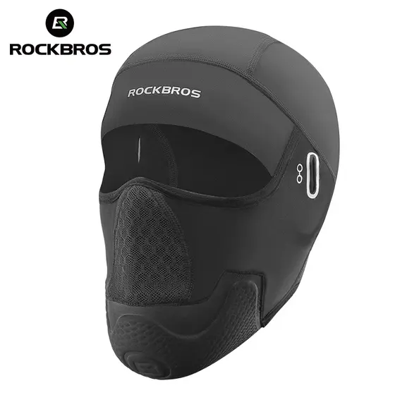 ROCKBROS Máscara Facial Capa Anti-Queda Equitação Almofada Protetora Rosto Cheio Protetor Solar Ao Ar Livre De Pescoço À