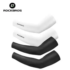 Manga De Proteção UV Macia E Fria ROCKBROS Ciclismo Respirável Verão Para Esportes Ao Ar Livre