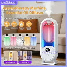 Difusor de óleos essenciais inteligente para aromaterapia, carregamento USB, silencioso, seguro, durável e de