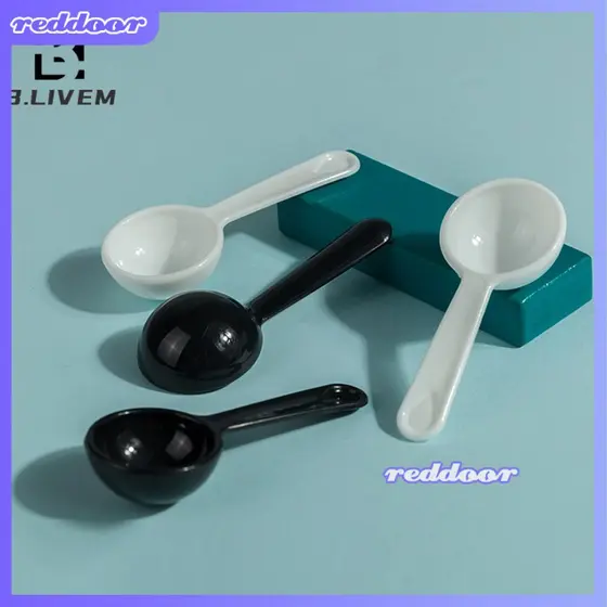 Conjunto de 10 colheres medidoras de 3g para projetos DIY, colheres medidoras fundas, colheres para embalagens,