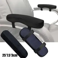 1Pc/2 Pçs Peças De Cadeira De Escritório Almofada De Braço Espuma Memória Capa Almofadas Para Em Casa Confortável Cotove