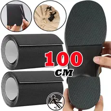 100cm Auto-Adesivo Sola De Sapato Anti Deslizamento De Longa Duração Antiderrapante Protetores Almofadas De Borracha De