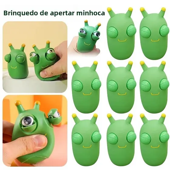 1PC Aliviador De Estresse De Escritório Antistress Brinquedo Anti-Stress Toy Novidade Olho De Apertar Engraçado