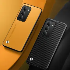 Capa Luxuosa De Couro Liso Para Xiaomi Redmi 15 4G 5G 2025 14C 13C 13 13X De Telefone Anti Impressão Digital À Prova De