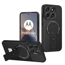 Motorola Edge 60 50 Fusion Pro 5G 4G Caso Armadura À Prova De Choque Fibra Carbono Anel Magnético Capa Suporte Volta Emb