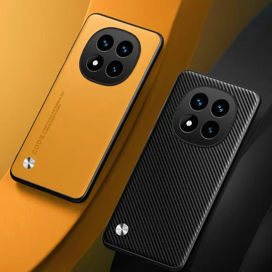 Xiaomi Redmi Note 15 Pro Plus + 4G 5G Capa De Couro Anti Impressão Digital Telefone À Prova De Choque Traseira Macia
