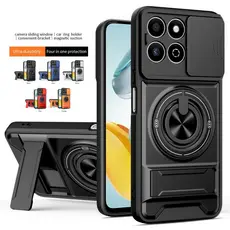 Honor X7D 5G 4G Caso Armadura À Prova De Choque Slide Caixa Magnética Suporte De Anel Proteção Para Câmera Capa Traseira