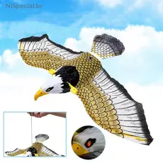 [Nis] 1Pc Águia Repelente De Pássaros Luminosa Com Música Flying Bird Scarer Garden [BR]