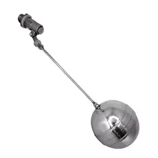 TORNEIRA BÓIA CAIXA D'ÁGUA DE INOX 1/2 x 3/4 água quent fria