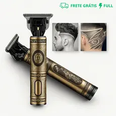 MÁQUINA DE CORTAR CABELO/BARBA DESIGNER ALEATÓRIO ELÉTRICO PROFISSIONAL