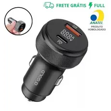 CARREGADOR VEICULAR TURBO 60W A’GOLD CJ12-4