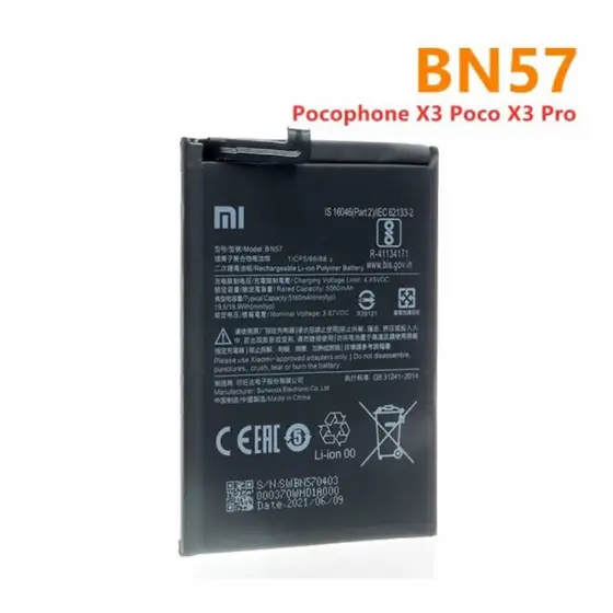 Bat Xiaomi Poco X3 / Poco X3 pro - Bn57 original