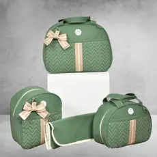 Kit de Bolsa Mochila Infantil Menina Menino Maternidade