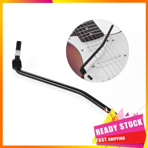 Gfgfgfgg GUITARRA ELÉTRICA TREMOLO PONTE WHAMMY BAR VIBRATO ARMANDO PRETO PARA CENA DE ATUAÇÃO