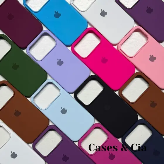 Capa Capinha Para iPhone 17 Pro Max Silicone Aveludada Protetora