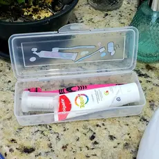 Estojo Organizador Escova de Dente - Pasta - Fio Dental8