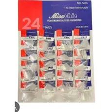 Unhas postiças pacotinho com 20unhas