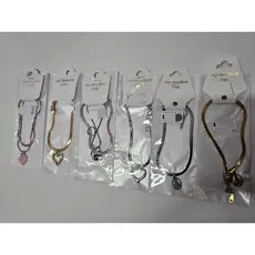 Pulseira com pingente aço inox