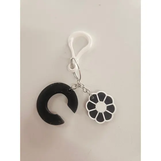 Chaveiro Letra Inicial Personalizada 3D | Todas as Letras | Nome Personalizado | Presente Criativo