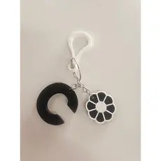 Chaveiro Letra Inicial Personalizada 3D | Todas as Letras | Nome Personalizado | Presente Criativo