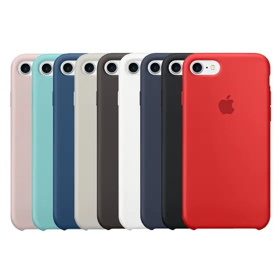 Capa Capinha Case Silicone Aveludada Para iPhone 7 / 8 / Se (2020)