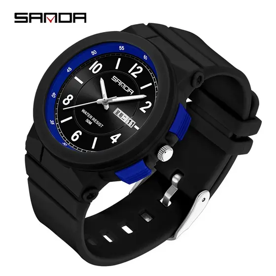 Sanda Impermeável Relógio Casual Moda Estudantil Luxuoso Feminino 6097-4