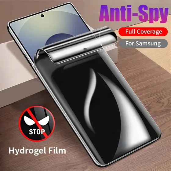 Película de Privacidade para Samsung Galaxy S26 25 Ultra S24 Plus S22 S21 S20 S22 S23 FE A55 A56 A26 A36 A16 A17 A07