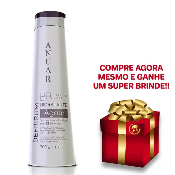 Defrirum Hidratante Ágata 300g Anuar Cosméticos