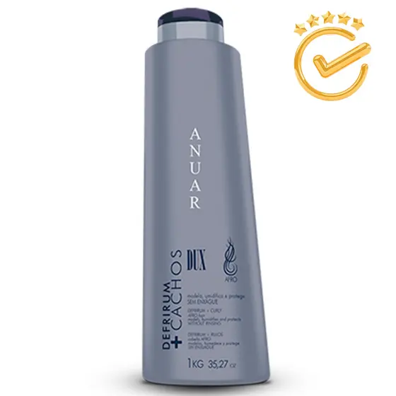 Creme para pentear, ativador, Modelador de Cachos Defrirum + Cachos 1 Litro