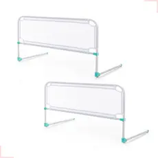 2 Grades Para Cama Proteção Tela Segurança Bebê Idoso Kit 2