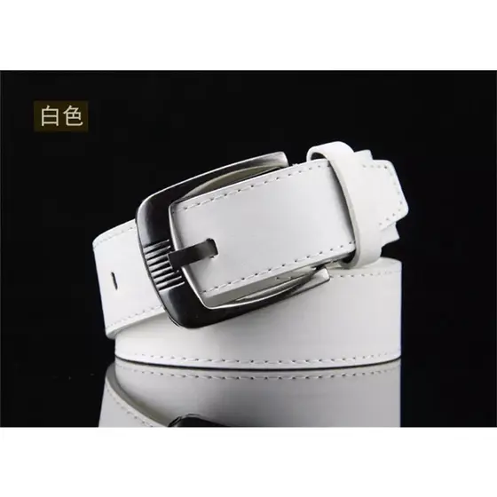 Cinto Masculino luxo couro genuíno masculino fivela cintos Caramelo da moda cintura