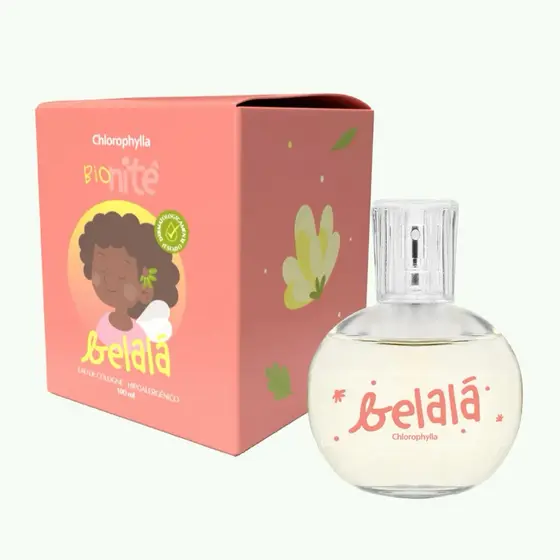 Perfume infantil Eau de Cologne Bionitê Belalá 100ml Chlorophylla