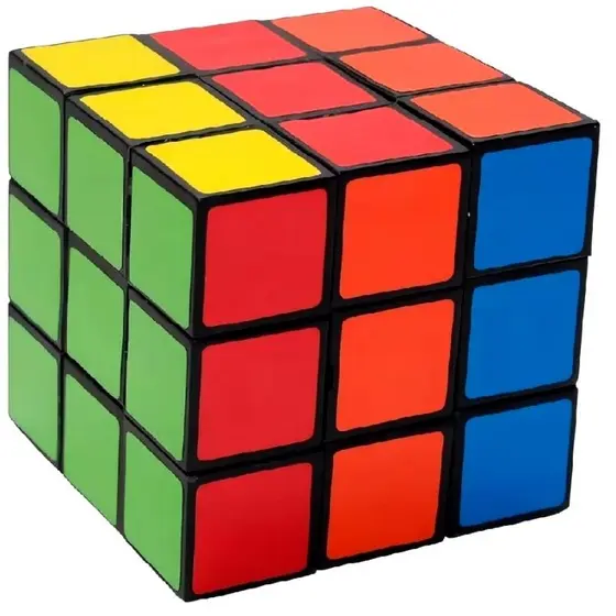 Cubo mágico 3x3 Colorido Brinquedo Interativo Desenvolvimento