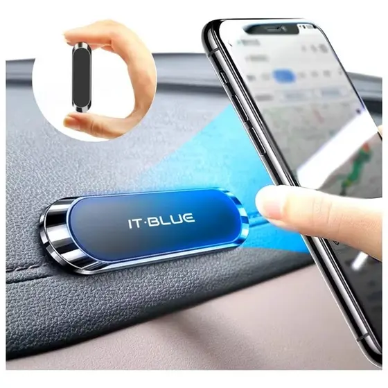 Suporte Veicular Com imã 360° - 2 Discos Painel