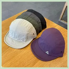 Boné Bico De Pato , De Beisebol De Secagem Rápida De Aba Curta , Chapéu De Sol Ajustável Com Proteção Solar , Fe