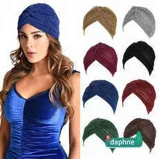 Daphne Hijab / Turbante Feminino Elástico Flexível Para Perda De Cabelo / Turbante / Multicolorido