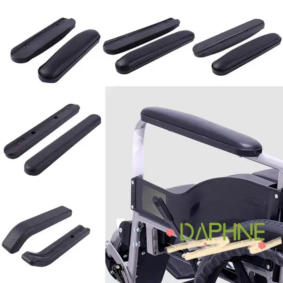 Capa Para Almofadas De Braço Cadeira De Rodas DAPHNE , Substituição Com Apoio Parafuso , Almofada De Esponja De Couro